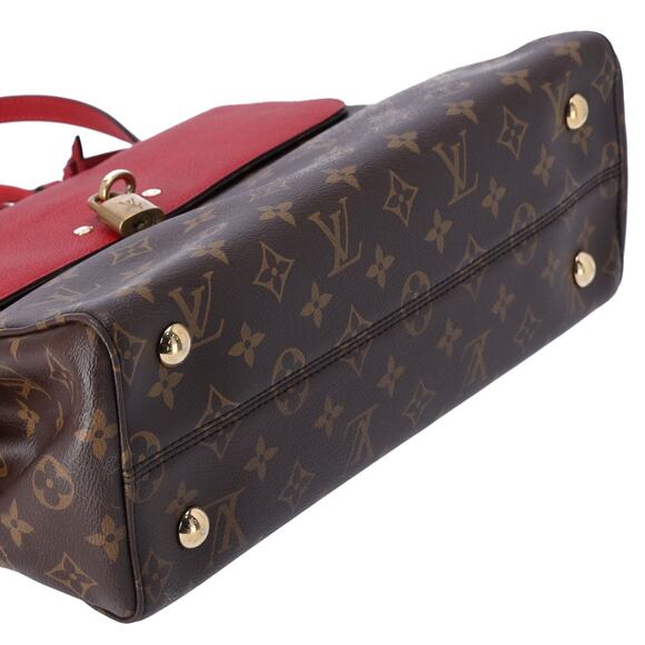 Louis Vuitton Venus Monogram Handbag M41738 Cerise Red Canvas - Picture 6 of 7